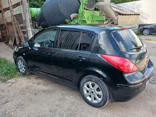 2008 Nissan Tiida I, чёрный, 525000 рублей, вид 3