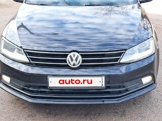 2017 Volkswagen Jetta VI Рестайлинг, чёрный, 1200000 рублей, вид 2