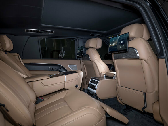 2025 Land Rover Range Rover P530 MHEV Long V, чёрный - вид 33