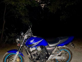 2004 Honda CB 400 Super Four, синий, 380000 рублей, вид 4