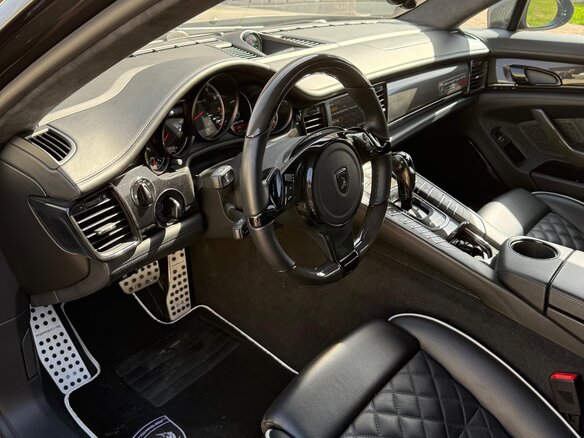 2011 Porsche Panamera Turbo S I, серый, 10500000 рублей - вид 11