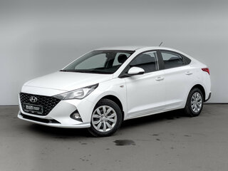2022 Hyundai Solaris II Рестайлинг, белый, 1610000 рублей, вид 1