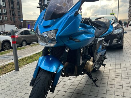 2006 Kawasaki Z 750, синий, 400000 рублей, вид 3