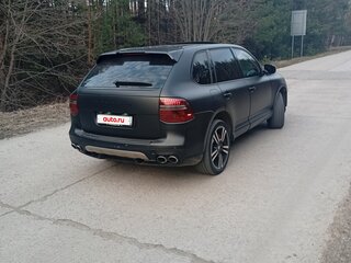 2007 Porsche Cayenne Turbo I Рестайлинг (957), чёрный, 1000000 рублей, вид 4