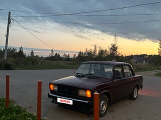 2005 Lada (ВАЗ) 2107, красный, 130000 рублей, вид 1