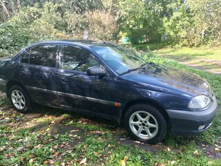2001 Toyota Avensis I Рестайлинг, синий, 350000 рублей, вид 5