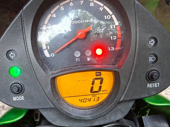 2008 Kawasaki ER-6N, зелёный, 400000 рублей - вид 7