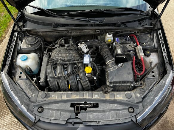 2023 Lada (ВАЗ) Granta Sport I Рестайлинг, чёрный, 1050000 рублей - вид 10