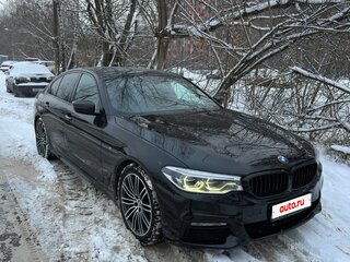2018 BMW 5 серии 530i xDrive VII (G30/G31/G38), чёрный, 2950000 рублей, вид 3