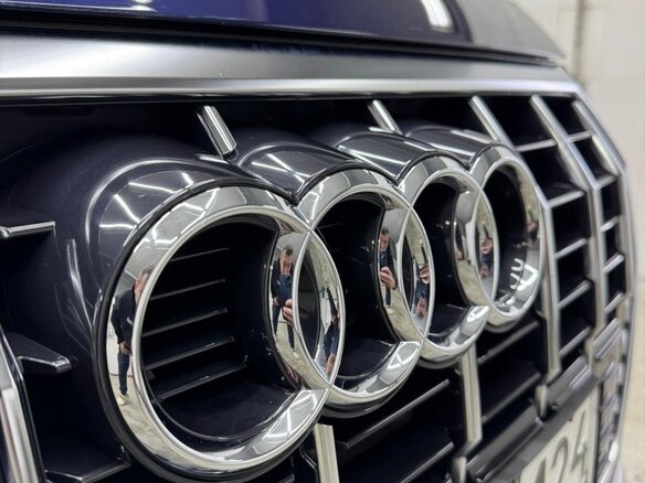 2021 Audi Q3 40 TFSI II (F3), синий, 3600000 рублей - вид 5