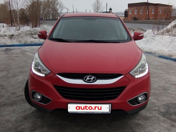 2014 Hyundai ix35 I Рестайлинг, красный, 1320000 рублей