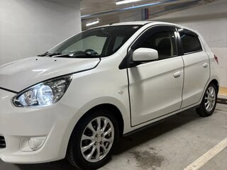 2014 Mitsubishi Mirage VI, белый, 550000 рублей, вид 3