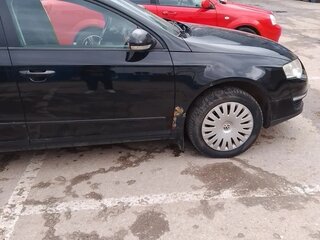 2008 Volkswagen Passat B6, чёрный, 360000 рублей, вид 3
