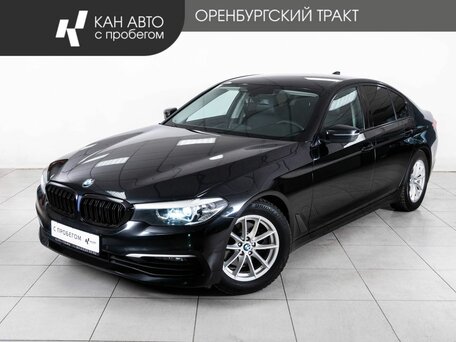 2019 BMW 5 серии 520d VII (G30/G31/G38), чёрный, 2720000 рублей, вид 1