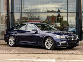 2016 BMW 5 серии 528i xDrive VI (F10/F11/F07) Рестайлинг, синий, 1955000 рублей, вид 3