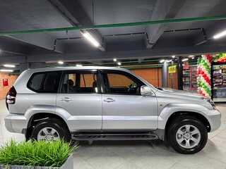 2007 Toyota Land Cruiser Prado 5-speed 120 Series Рестайлинг, серебристый, 2850000 рублей, вид 4