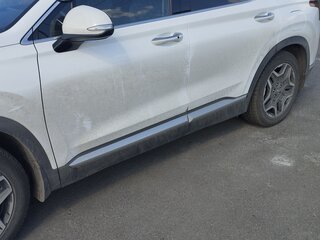 2022 Hyundai Santa Fe IV Рестайлинг, белый, 3800000 рублей, вид 3