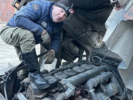 2006 МАЗ 5440, голубой, 500000 рублей, вид 5