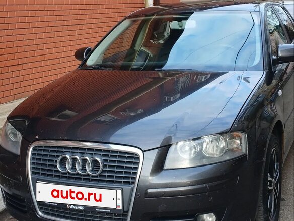 2007 Audi A3 II (8P) Рестайлинг 1, серый, 650000 рублей - вид 1