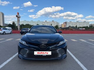 2018 Toyota Camry VIII (XV70), синий, 2320000 рублей, вид 2