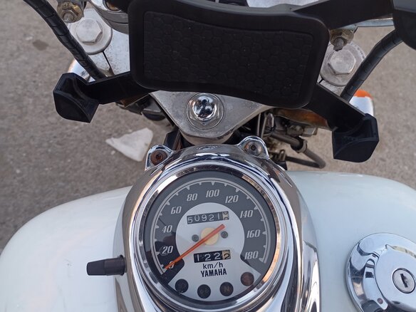 1996 Yamaha XVS400 Drag Star, белый, 299000 рублей - вид 10