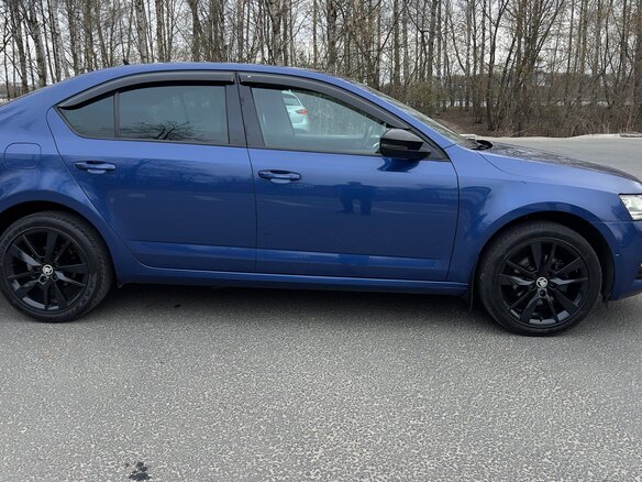 2019 Skoda Octavia III (A7) Рестайлинг, синий - вид 15