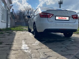 2017 Lada (ВАЗ) Vesta CNG I, белый, 690000 рублей, вид 3