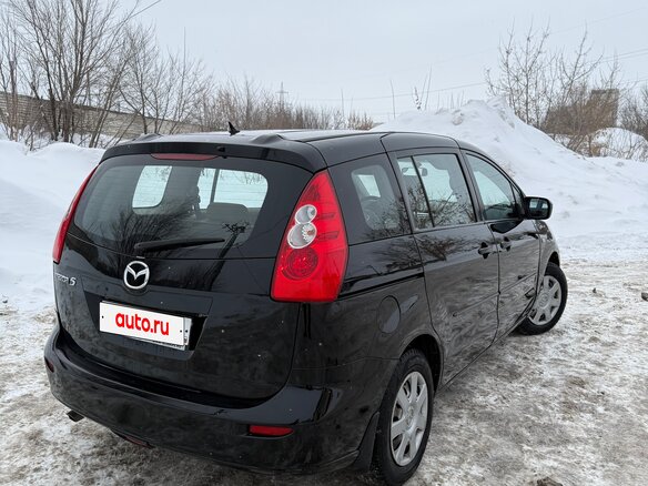 2007 Mazda 5 I (CR), чёрный, 680000 рублей - вид 2