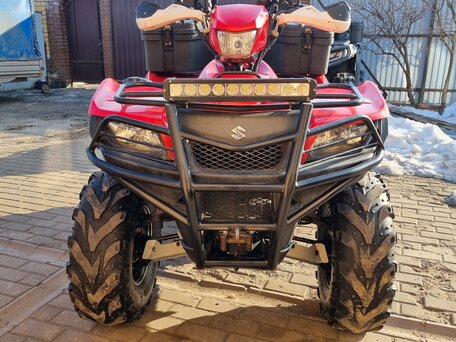 2011 Suzuki KingQuad 750, красный, 710000 рублей, вид 4