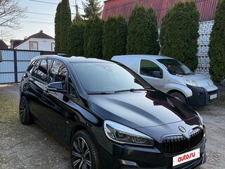 2018 BMW 2 серии Gran Tourer Gran Tourer 216d F46 Рестайлинг, чёрный, 1850000 рублей, вид 2