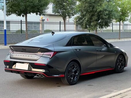 2023 Hyundai Elantra VII (CN7) Рестайлинг, серый, 1380000 рублей, вид 4