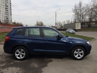 2010 BMW X3 20d xDrive II (F25), синий, 2000000 рублей, вид 2