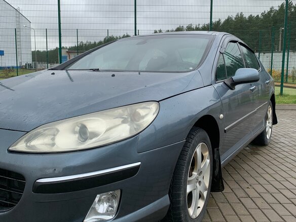 2004 Peugeot 407, серый, 365000 рублей - вид 2
