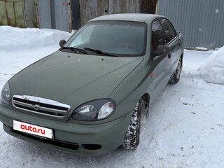 2008 Chevrolet Lanos I, зелёный, 300000 рублей, вид 1