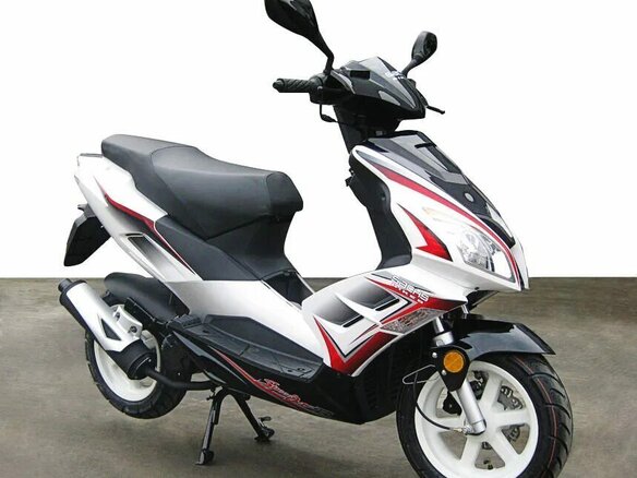 2001 Asa Moped, белый, 30000 рублей - вид 1