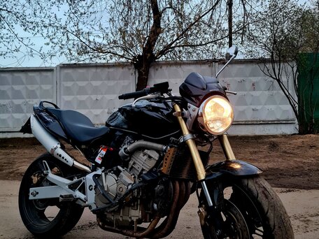 2005 Honda CB 600F Hornet, чёрный, 370000 рублей, вид 5
