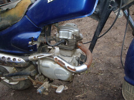 1978 Honda Ape 50, синий, 125000 рублей, вид 5