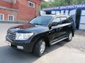 2011 Toyota Land Cruiser 200 Series, чёрный