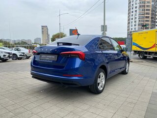 2021 Skoda Rapid II, синий, 1630000 рублей, вид 5