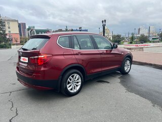 2012 BMW X3 28i xDrive II (F25), красный, 2100000 рублей, вид 4