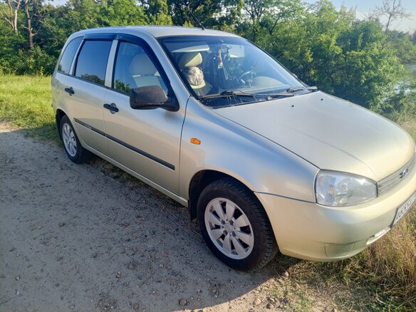 2011 Lada (ВАЗ) Kalina I, бежевый, 587000 рублей - вид 1