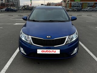 2011 Kia Rio 4-speed III, синий, 1100000 рублей, вид 2