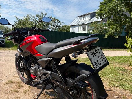 2024 Bajaj Pulsar 125, красный, 200000 рублей, вид 5