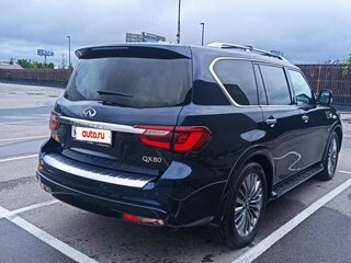 2018 Infiniti QX80 I Рестайлинг 2, синий, 4390000 рублей, вид 5