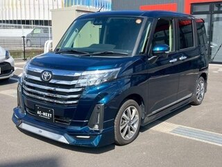 2022 Toyota Roomy I Рестайлинг, синий, 980000 рублей, вид 4