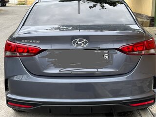 2021 Hyundai Solaris II Рестайлинг, серый, 1600000 рублей, вид 2
