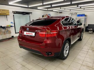 2008 BMW X6 35i 6-speed I (E71), красный, 1780000 рублей, вид 4