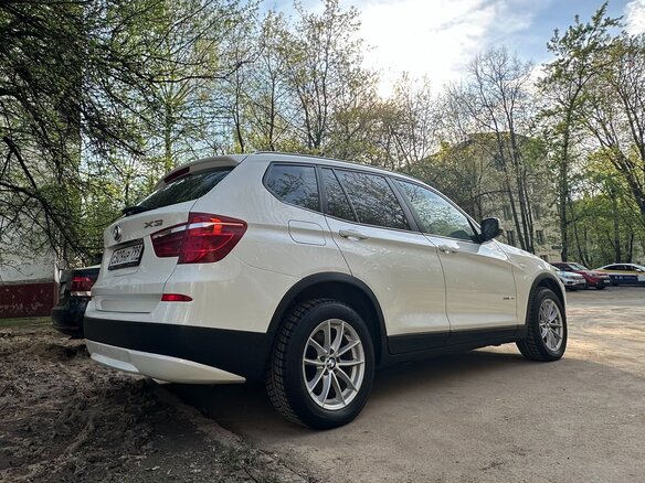 2013 BMW X3 20d xDrive II (F25), белый, 1980000 рублей - вид 11