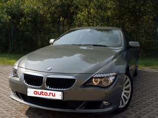 2008 BMW 6 серии 630i II (E63/E64) Рестайлинг, серый, 1390000 рублей, вид 3