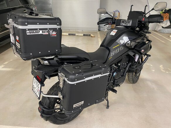 2024 CFMoto 800MT Explore, чёрный, 930000 рублей - вид 8